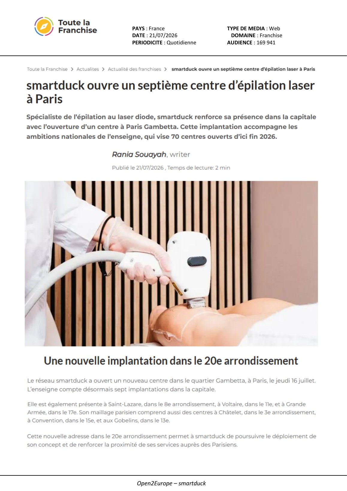 Article de presse, page 1